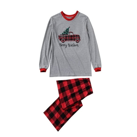 

Pudcoco Family Matching Christmas Pajamas Set Adults Baby Kids Sleepwear