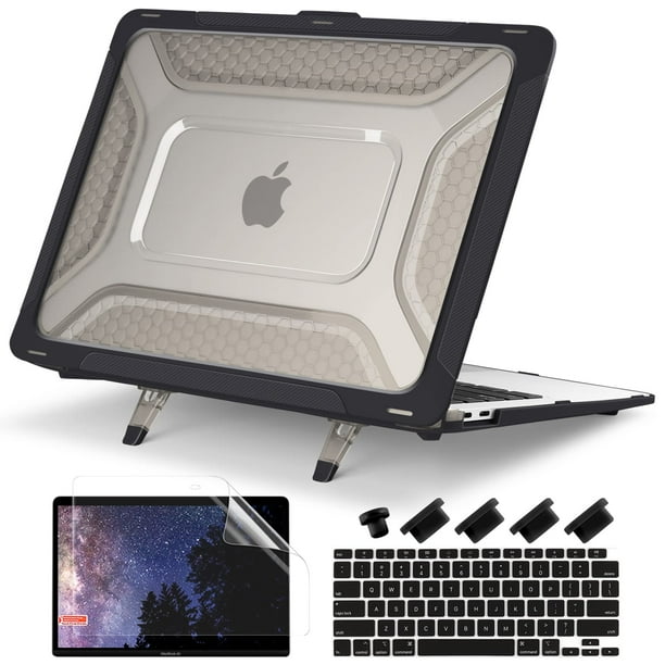Funda protectora Batianda para MacBook Air 13,3" A2337 M1 negra