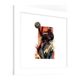 thumbnail image 2 of Gallery Pops Universal Monsters - Smithe One Wolf Man Wall Art, White Framed Version, 12" x 12", 2 of 6