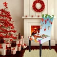 thumbnail image 1 of Cubiertas de silla removibles de poliéster Decoraciones de Navidad SILLA de SILLA de SILLA año aÑO PROTECTORES de SILLA de COMERIDO LÁFICABLE estilo 7 BLESIY fundas de comedor, 1 of 8