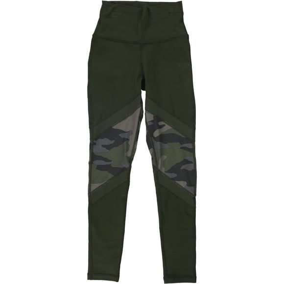 American Eagle Womens Camo Accent Casual Leggings, Green, Medium
