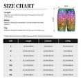 thumbnail image 5 of Yiaed Glitter Rainbow for Men's Soft Sleep Pajama Short Lounging Pajama Shorts-Large, 5 of 8