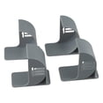 thumbnail image 4 of 4pcs Wall Mounted Self-adhesive Trash Bags Storage Rack Film Wrap Organizer Holder Kitchen Garbage Bag Storage Hook, 4 of 11