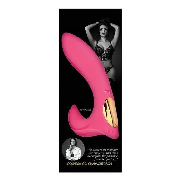 The GG Spot & Rabbit Vibrator, Pink