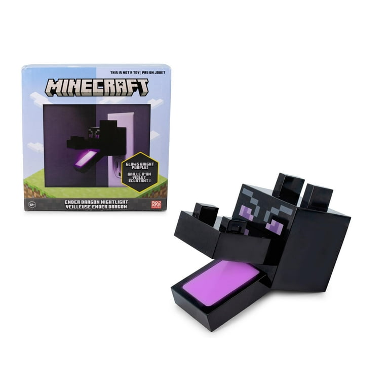 Minecraft Purple Ender Dragon Plug-in Nightlight with Auto Dusk to Dawn  Sensor