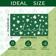 thumbnail image 2 of St. Patrick''s Day Doormat Lucky Shamrocks Door Mat Non Slip Rubber Backing Outdoor Indoor Entryway Floor Mat Home Decor 17x29 Inch, 2 of 6