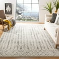thumbnail image 3 of SAFAVIEH Tulum Goddard Moroccan Geometric Runner Rug, Ivory/Grey, 2' x 8', 3 of 5