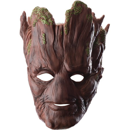 Adults Mens Marvel Guardians Of The Galaxy Groot Mask Costume Accessory
