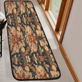 thumbnail image 6 of CURLYOOT Vintage Boho Floral Runner Rug 2'x6' Washable Kitchen Runner Rug Indoor Non Slip Laundry Rugs Floor Carpet for Hallway Kitchen Entryway Bedroom Living Room, 6 of 9