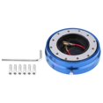 thumbnail image 2 of Aramox Quick Release Adapter Fit For Racing Car, Universal Steering Wheel Quick Release Hub Adapter  Kit, 2 of 8