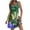 Blue summer dresses, variant on SEMPAI Summer Dress for Women Tank Dresses Sleeveless V-Neck Print Knee-Length Summer Dresses 2024 Sundresses for Women 2024 Loose Flowy