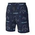 thumbnail image 4 of Susaid Hockey Players Print Men's Swim Trunks Hawaiian Bathing Mesh Lining Suit Swimsuits Beach Shorts with Pockets-3X-Large, 4 of 6