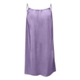thumbnail image 5 of VBTAPA Backless Cami Dresses for Girl 2026 Summer Spaghetti Strap Midi Dress Flowy Beach Vacation Long Sundress with Back Tie Purple 5 Years, 5 of 9