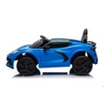 thumbnail image 2 of 12V Chevrolet Corvette C8 Stingray 1-Seater Kids Ride-On Car, 2 of 11
