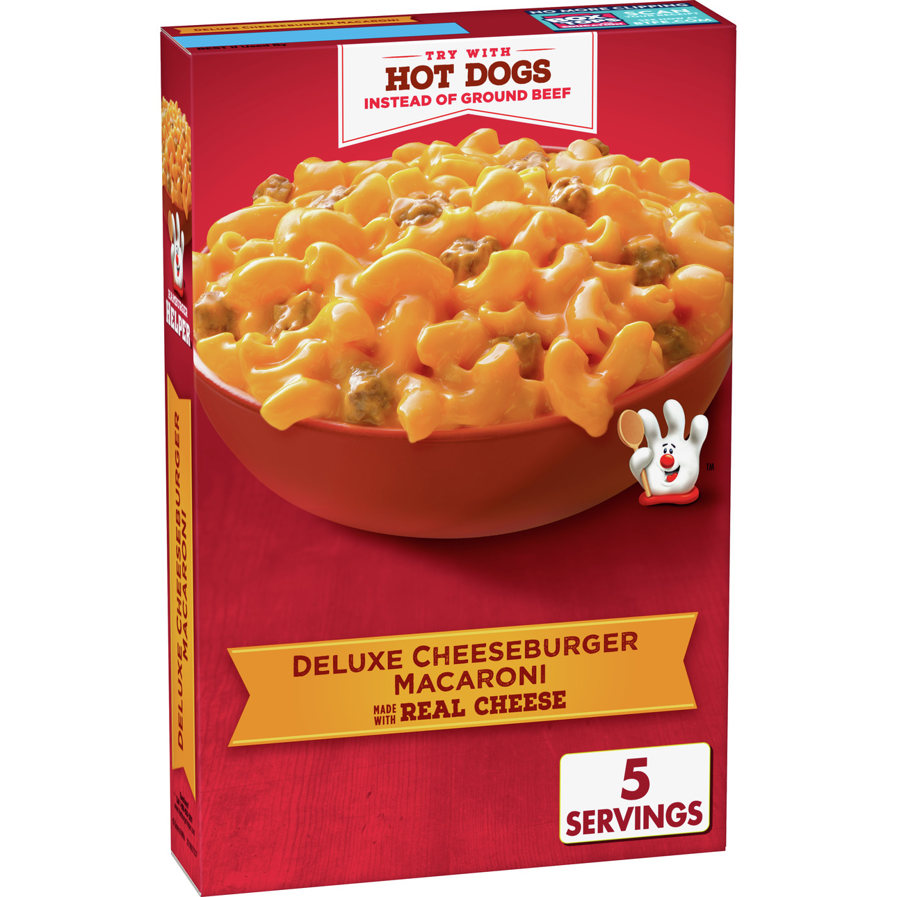Hamburger Helper, Double Cheeseburger Macaroni, 5.5 oz
