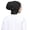 Black, variant on Hair Scarf for Women Casual Solid Color Elastic Cap High Muslim Bib Hijab Scarves