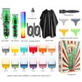 thumbnail image 2 of Electric Hair Clippers Cordless Hair Trimmer Men's Haircut Kit with 16 Guide Combs Hair Trimming Styling & Grooming Kit Haircut Cape Hair Comb for Salon Barbers Home Use, 2 of 8