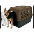 thumbnail image 6 of Petmate RuffMaxx Plastic Dog Kennel Outdoor & Indoor Pet Carrier & Crate with 360 Degree Ventlation, Large 40"L for Dogs 70-90 lb, Camouflage Brown, 6 of 11