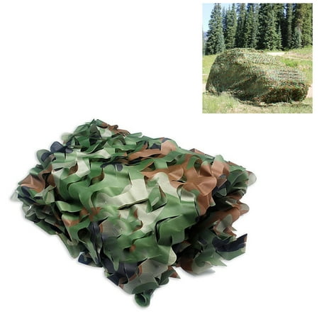 Manwang 2 Pack Camouflage Netting 0.5m x 1m Camo Net Blinds Great for Sunshade Camping Shooting Hunting Christmas Party Decoration