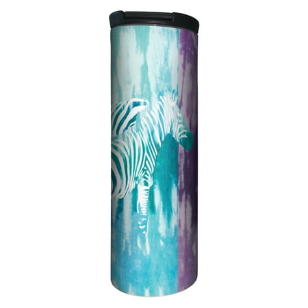 - Tree-Free Greetings Tie Dye Zebra Barista Tumbler -BT20092