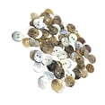 thumbnail image 2 of Monstrate 100 pack/lote Botones de costura de concha redonda modernos y duraderos Botones de concha redonda ecológicos Tela de costura y artesanía 15.0 MM*Nivel B, 2 of 6