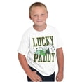 thumbnail image 4 of Popeye St Patricks Lucky Paddy Boys Kids T Shirt Tees Tops Teen Brisco Brands XS, 4 of 5