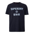 thumbnail image 6 of Superdry Code Core Sports T-Shirt, Blue, 6 of 6