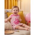 thumbnail image 4 of Miaouyo Toddler Girl Sleeveless Dress Bowknot Letter Embroidery Crew Neck Dress, 4 of 9