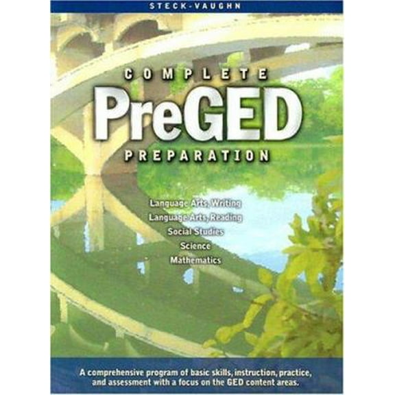 Pre-Owned Pre-GED Complete Preparation (Paperback) 0739887858 9780739887851
