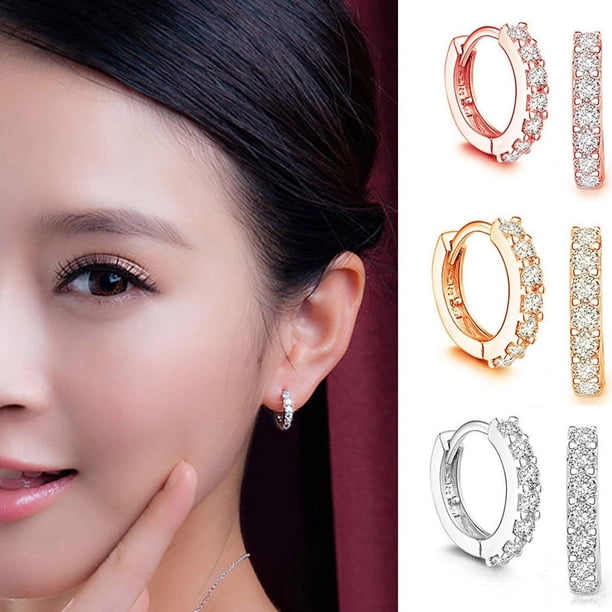 Pendientes para mujer, regalos para mujer, 3 pares de pendientes de moda para mujer/hombre, pendientes para mujer, horquilla