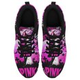 thumbnail image 2 of Breast Cancer Awareness In October We Wear Pink Running Shoes Sneakers Mesh Black Size 5, 2 of 5