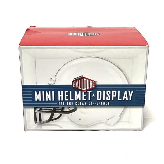 The Original Ballqube Mini Football/Helmet Display Box  (4 Pack)
