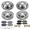 thumbnail image 3 of PowerStop Front and Rear Stock Replacement Brake Pad and Rotor Kit Fits: HYUNDAI KIA Select Models KOE5927, 3 of 8