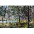 thumbnail image 2 of Moore, Robert 18x13 White Modern Wood Framed Museum Art Print Titled - Trough the Pines, 2 of 4