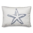 thumbnail image 2 of Creative Products Simple Starfish Navy 14x20 Spun Poly Pillow, 2 of 3