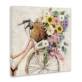thumbnail image 4 of Stupell Industries Flower Swathed Bicycle Transportation Painting Wrapped Canvas Art Print Wall Art, 17 x 17, 4 of 8