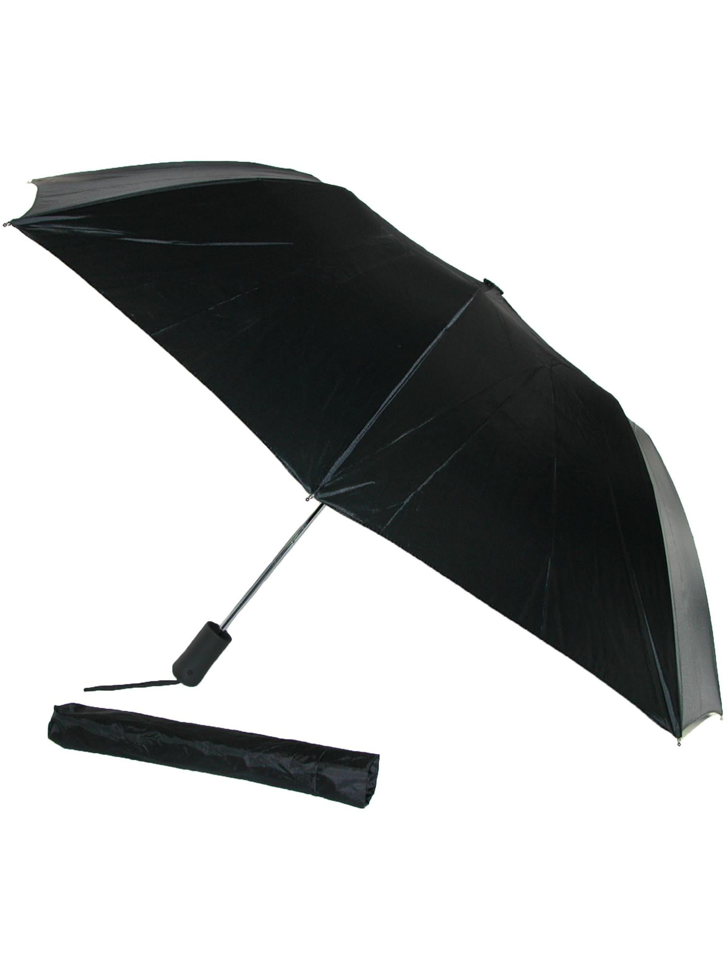 Sweet Bees Automatic Open Folding Compact Travel Umbrellas For Women