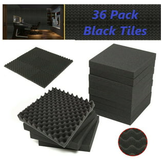 6pcs Egg Crate Foam Packing Foam Sheet Thick Foam Board Sound Proof Padding