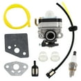 thumbnail image 3 of HURI Carburetor for Ryobi 4 Cycle S430 X430 30cc WeedEater Spark Plug Primer Bulb Fuel Line Filter Lawn Mower, 3 of 6