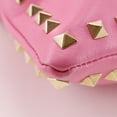thumbnail image 4 of Pre-Owned Valentino Rockstuds Clutch Bag, Leather, Pink, Women's, 4 of 17