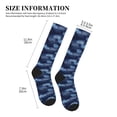 thumbnail image 4 of Pofeuu Starry Sky Print Compression Socks for Women & Men Circulation - Best Support for Nurses,Running,Athletic,Sports, 4 of 7