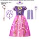 thumbnail image 4 of Disfraz de Elsa de Frozen de Disney para niña, Vestido de princesa para fiesta de carnaval, disfraz de Halloween, ropa para niños, 4 of 5