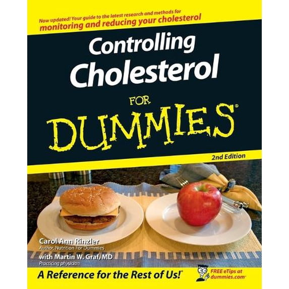 Pre-Owned Controlling Cholesterol For Dummies (Paperback) by Carol Ann Rinzler, Martin W Graf