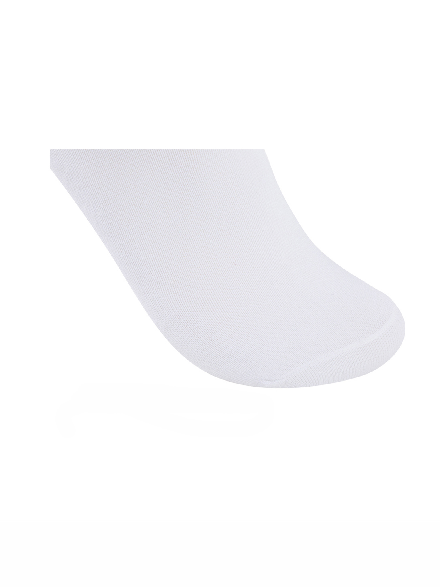 INSPIRE CHIC Women's 10 Pairs Stretch Breathable Cuffs Low Cut Ankle Socks XX-Small White