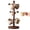 Brown, variant on Bxaolu Mug Holder Tree, Thicker Base Coffee Cup Holder for Countertop, Sturdy Wood Coffee Mug Hanger with 6 Adjustable Hooks, Non-Slip Cup Rack for Home Storage and Organizer, Brown