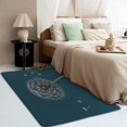 thumbnail image 3 of Dandelion Area Rugs for Bedroom Living Room - 4x6 ft - Plant Carpet for Home Decor - Dandelion Patterned Decorative Indoor Large Rug - Washable & Soft & Non Slip & Low Pile (ZF&7494), 3 of 7