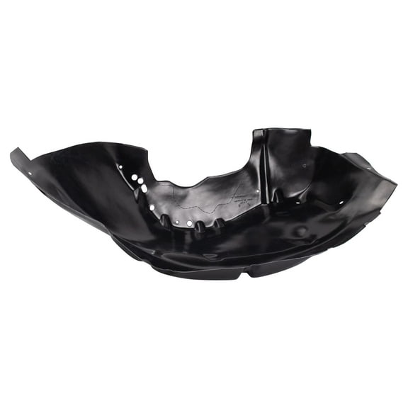 TRQ Front Left Inner Fender Liner Black Drivers Side Fits Select 2007-2012 Chevrolet Colorado GMC Canyon 2007 Isuzu i-290 i-370 GM1248187