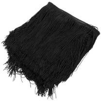 OFFIGAM 1 Roll Decorative Fabric Tassel Black for Handicrafts and Festive Decorations