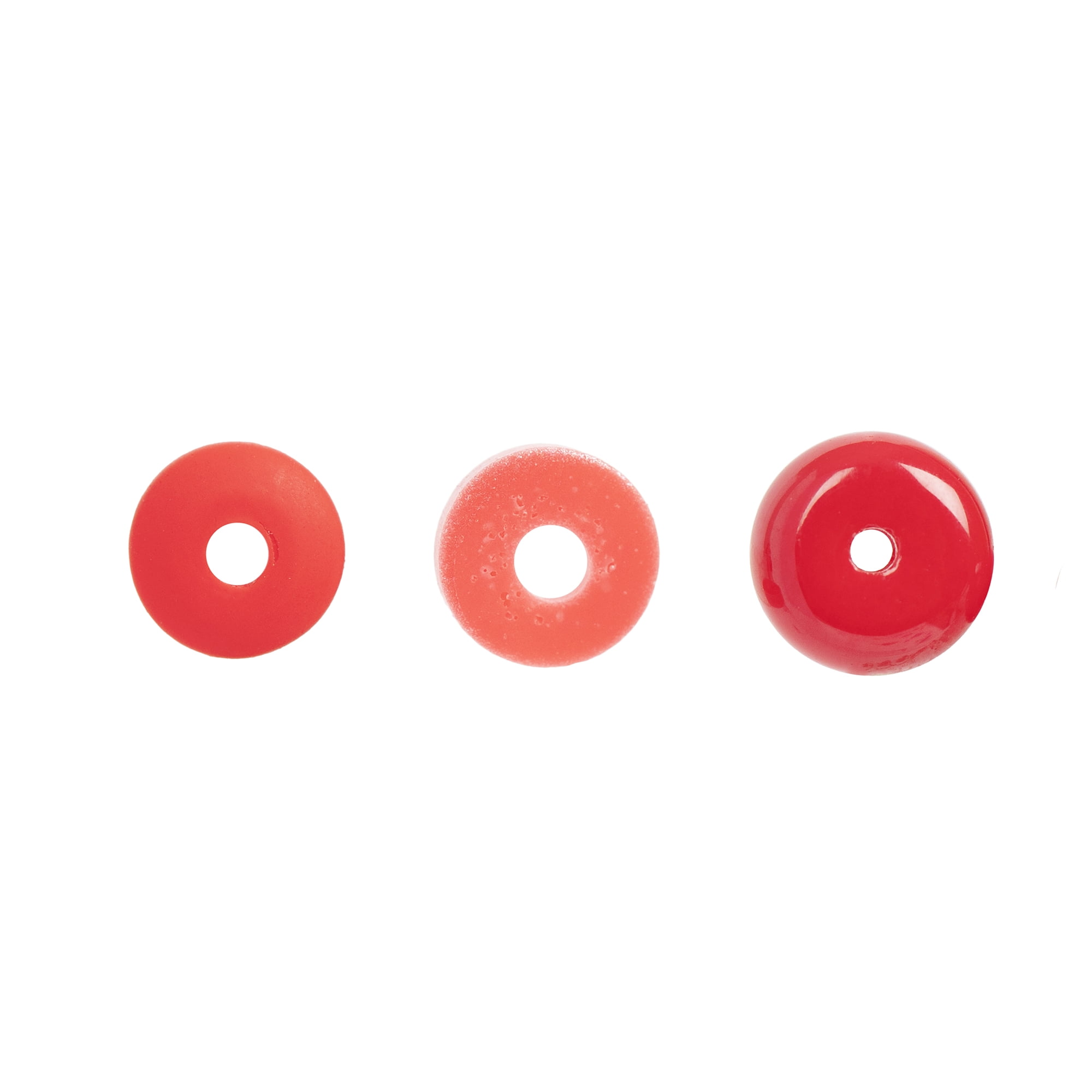 Red Heishi Bead Strand for Vibrant DIY Jewelry Crafting Supplies