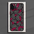 thumbnail image 5 of Sanrio-funda de Hello Kitty para teléfono, carcasa translúcida esmerilada para iPhone 15, 14, 13, 12, 11 Pro Max, mini, XS, XR, X, 8, 7, 6 Plus, SE, 5 of 5